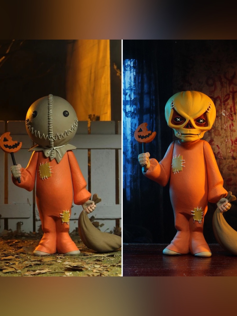 NECA Toony Terrors Trick 'r Treat Sam 6 in Action Horror Figure New